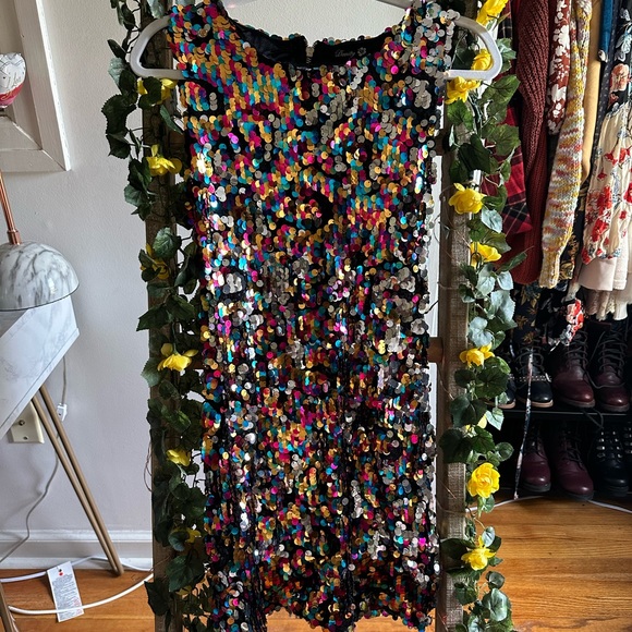 Confetti Sequined Minj Dress - Picture 3 of 3